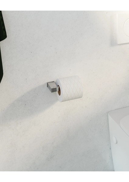 S-Cube Tuvalet Kağıtlık, Açık - Krom fiyatları