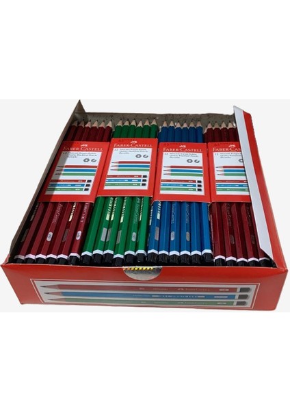 Mercanlı 144'LÜ Kurşun Kalem Seti Gross Paket modelleri