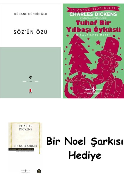 Söz'ün Özü + Tuhaf Bir Yılbaşı Öyküsü + Bir Noel Şarkısı
