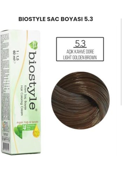 Sac Boyası 5,3 Açık Kahve Dore