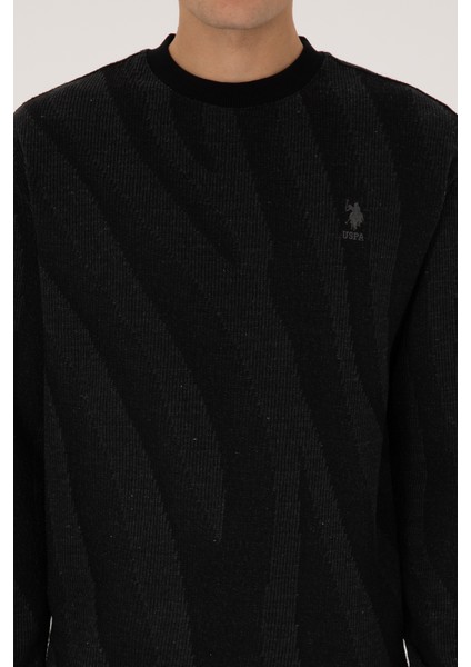 Erkek Siyah Sweatshirt 50308901-VR046