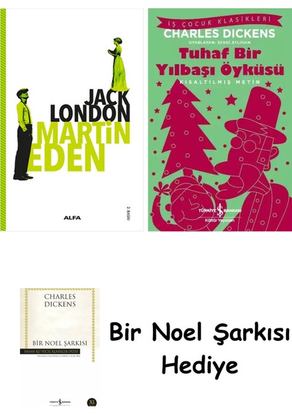 Martin Eden + Tuhaf Bir Yılbaşı Öyküsü + Bir Noel Şarkısı