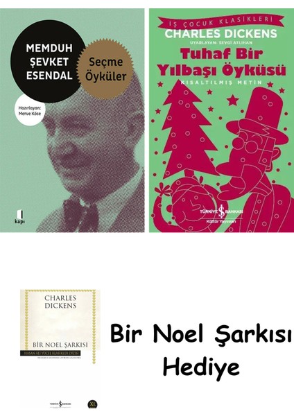 Memduh Şevket Esendal - Seçme Öyküler + Tuhaf Bir Yılbaşı Öyküsü + Bir Noel Şarkısı