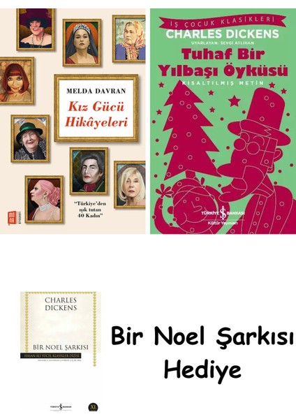 Kız Gücü Hikayeleri + Tuhaf Bir Yılbaşı Öyküsü + Bir Noel Şarkısı