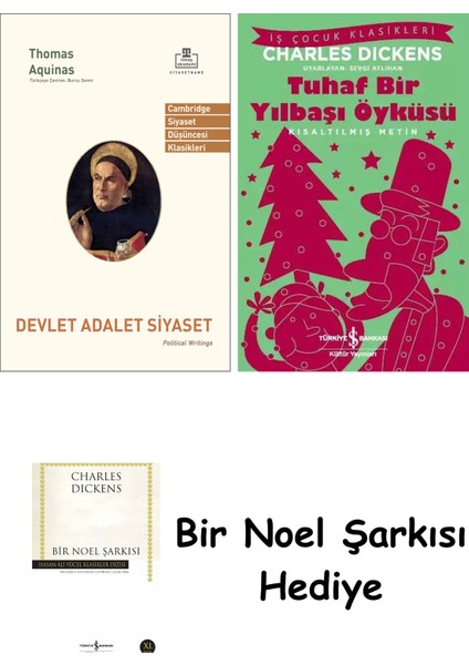 Devlet Adalet Siyaset + Tuhaf Bir Yılbaşı Öyküsü + Bir Noel Şarkısı