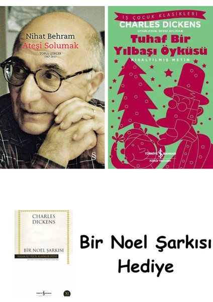 Ateşi Solumak (Ciltli) + Tuhaf Bir Yılbaşı Öyküsü + Bir Noel Şarkısı