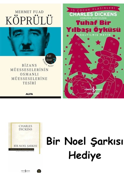 Mehmet Fuad Köprülü Külliyat 3 + Tuhaf Bir Yılbaşı Öyküsü + Bir Noel Şarkısı