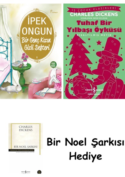Bir Genç Kızın Gizli Defteri 1 + Tuhaf Bir Yılbaşı Öyküsü + Bir Noel Şarkısı