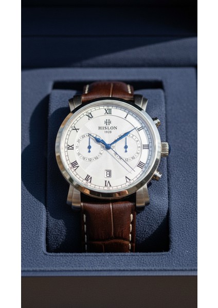 Kahverengi Deri Kordon Erkek Kol Saati DT204S-02KS