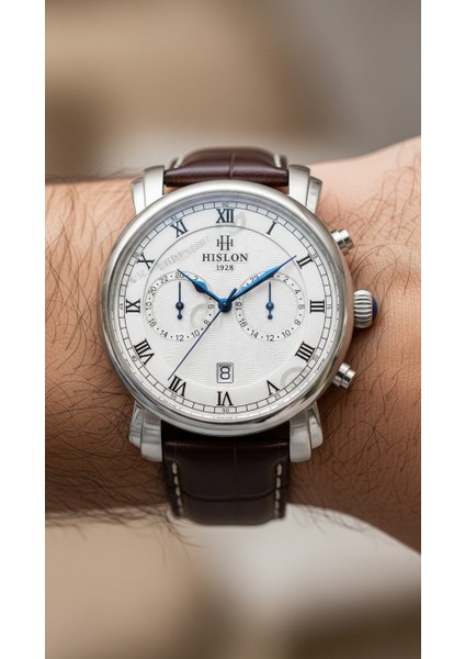 Kahverengi Deri Kordon Erkek Kol Saati DT204S-02KS fiyatları