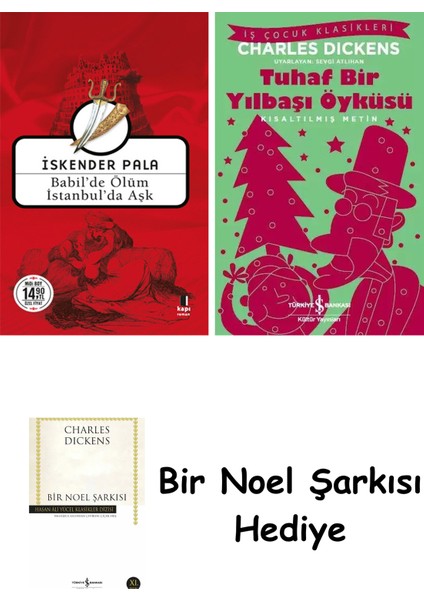 Babil'de Ölüm Istanbul'da Aşk (Midi Boy) + Tuhaf Bir Yılbaşı Öyküsü + Bir Noel Şarkısı