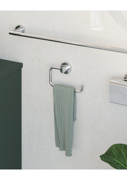 Tecno Tuvalet Kağıtlık, Açık - Krom