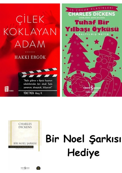 Çilek Koklayan Adam + Tuhaf Bir Yılbaşı Öyküsü + Bir Noel Şarkısı