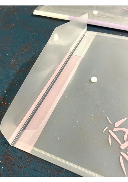 2’li Şeffaf Tek Bölmeli Panda Desenli Çıtçıtlı Mor Pembe A4 Dosya/belge Dosyası/düzenleyici Klasör modelleri