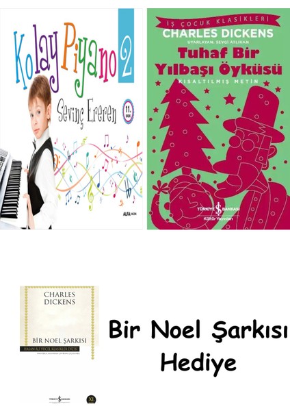 Kolay Piyano 2 + Tuhaf Bir Yılbaşı Öyküsü + Bir Noel Şarkısı