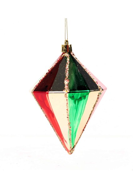 Kristal Elmas Sarkıt Simli Asılabilir Çam Ağacı Dekoru Renkli 10 cm modelleri