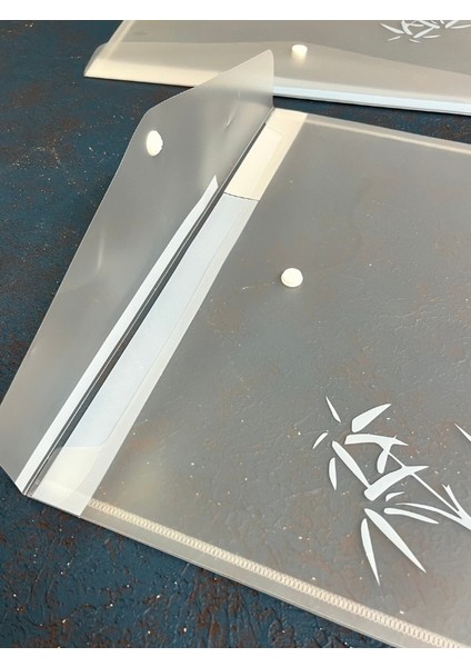 2’li Şeffaf Tek Bölmeli Panda Desenli Çıtçıtlı Mavi Pembe A4 Dosya/belge Dosyası/düzenleyici Klasör fırsatları