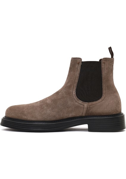 Erkek Vizon Süet Deri Chelsea Bot 25WFD611010 fiyatları