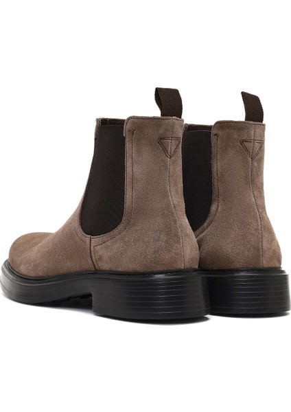 Erkek Vizon Süet Deri Chelsea Bot 25WFD611010