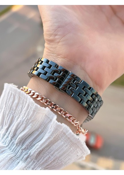 Seramik Kordon Taşlı Kadran 2 Yıl Garantili 3 Atm Kadın Kol Saati+Bileklik Hediyeli Sm5 modelleri