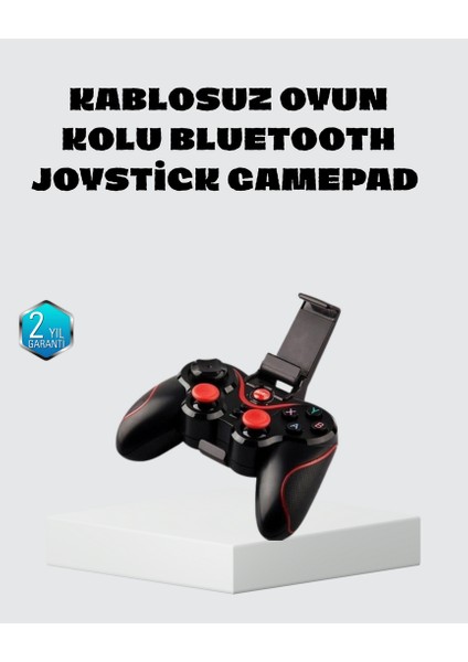 Mtxdpn Kablosuz Bluetooth Oyun Kolu Mobil Tv Pc Uyumlu Ergonomik Tasarım