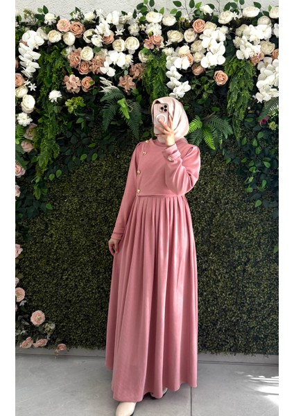 Pamuklu Kadife Elbise 8114 modelleri