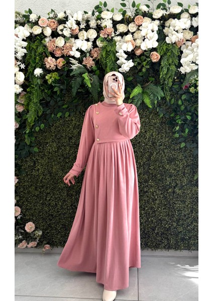 Pamuklu Kadife Elbise 8114 fırsatları