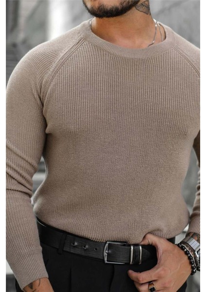 Erkek Camel Selanik Örgü Italyan Reklan Bisiklet Yaka Triko Kazak fırsatları