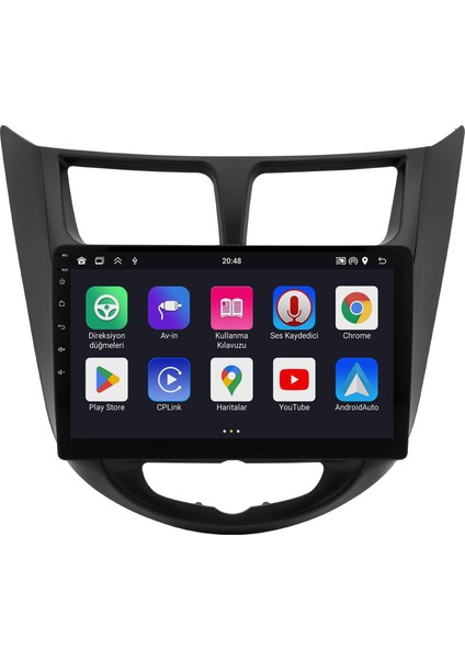 Hyundai Accent Blue Android Multimedya Ekran (2016-2024) | 2gb/4gb/8gb Ram – Carplay – Android Auto – Navigasyon – Google Play – Geri Görüş Kamerası – Soket Sokete Uyumlu fiyatları