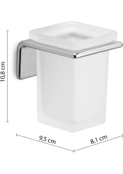 Il Giglio Diş Fırçalık - Krom modelleri