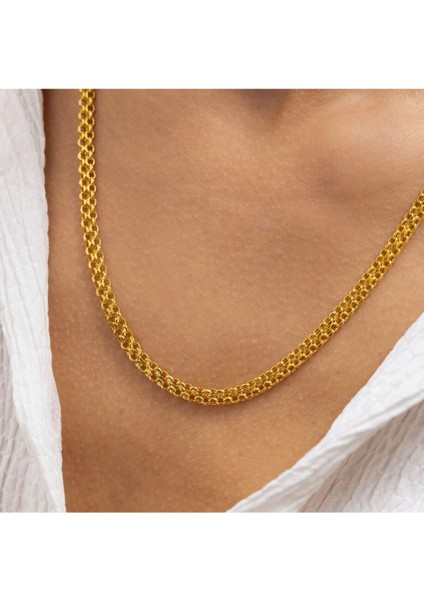 Ince Bi̇smark Altin Zi̇nci̇r Kolye fiyatları