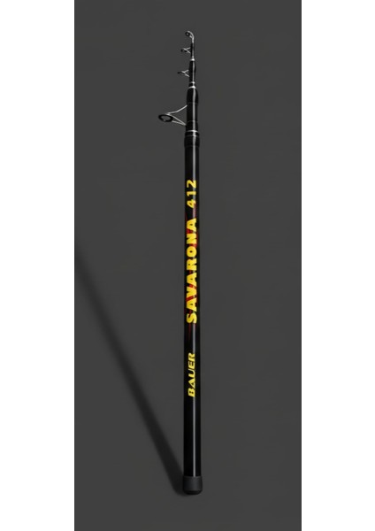 Savarona 412 cm Carbon Modül Destekli 100-200 gr Teleskobik Surf Olta Kamışı fiyatları