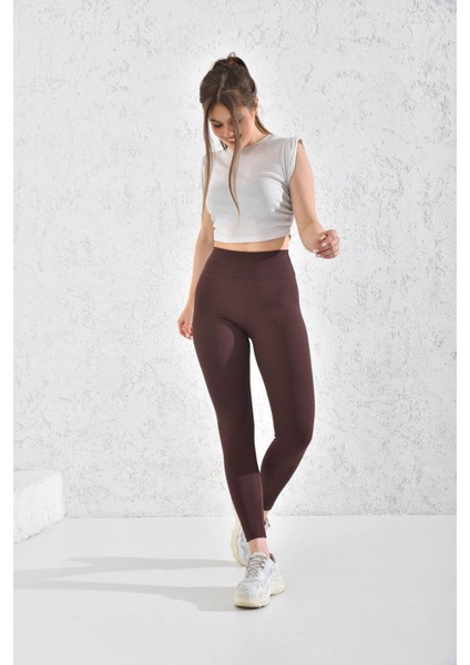 Bluvia Düz Kemer Fileli Tayt modelleri