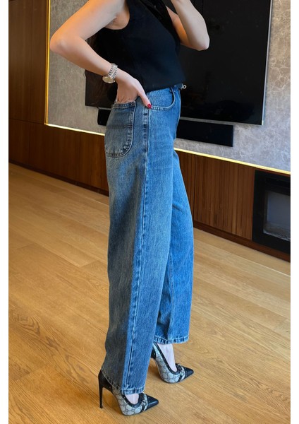 Tasarım Balon Jean- Mavi modelleri