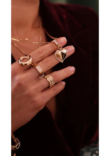 Kalp Klipsli Altın Charm fiyatları