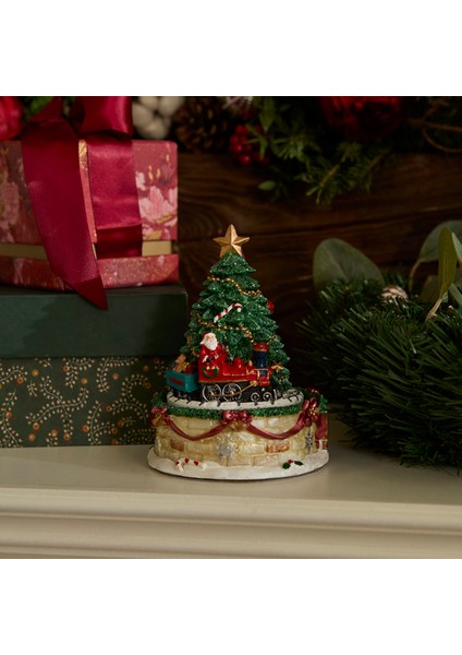 New Year Yılbaşı Santa's Sleigh Müzikli ve Hareketli Obje fiyatları