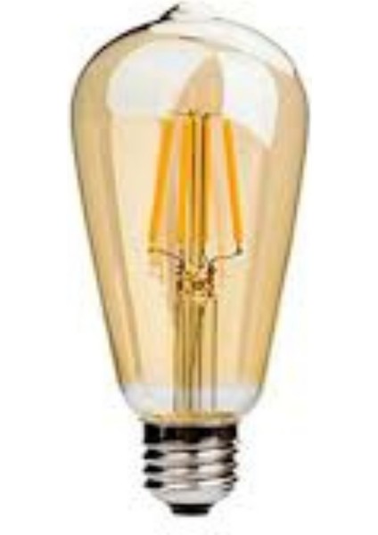 CT-4290 8W Rustik LED Ampul Amber 5 Li Paket
