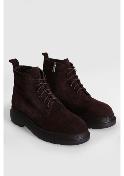 Lufıan 112230213 Marvın Kahve Erkek Deri Kışlık Bot