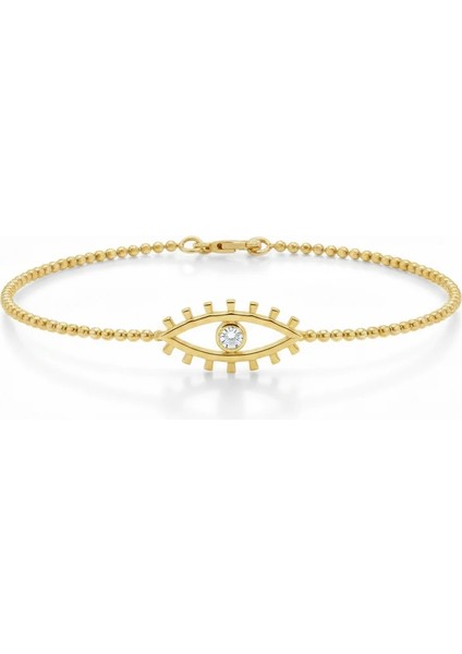 Kirpik Minimal Altın Kelepçe