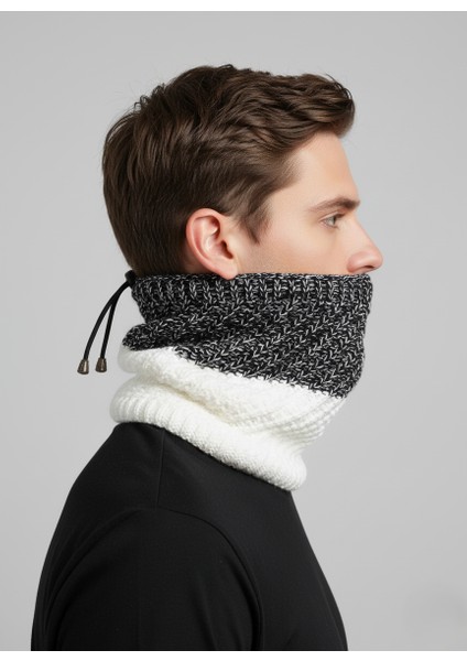 Ipli Sarkmalı Bere Boyunluk Fonksiyonel Polar Astarlı Soğuktan Koruyucu Unisex indirimleri