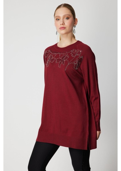 65387 Onteks Kazak Yaprak Desenli Zincirli Uzun fiyatları