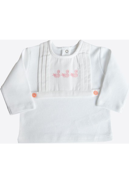 Organik Swan Arkadan Patlı 2'li Takım Pembe modelleri