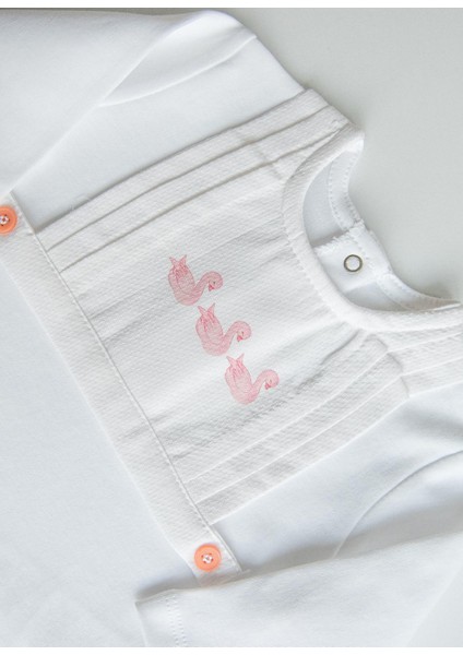 Organik Swan Arkadan Patlı 2'li Takım Pembe indirimleri