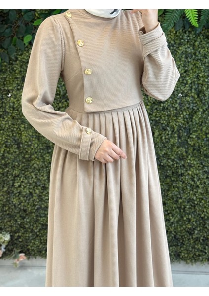 Pamuklu Kadife Elbise 8114 indirimleri