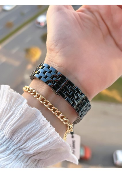 Seramik Kordon Taşlı Kadran 2 Yıl Garantili 3 Atm Kadın Kol Saati+Bileklik Hediyeli Sm4 modelleri