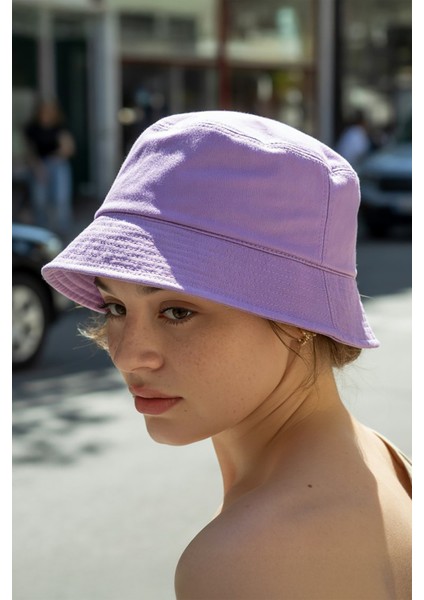 UV Güneş Koruma Kova Şapka Hafif Katlanabilir Çapraz Outdoor Lila Plaj Deniz Bucket Balıkçı Şapkası