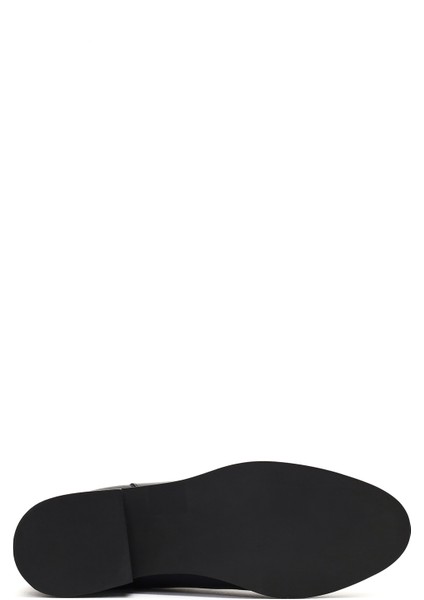 Kadın Siyah Deri Chelsea Bot 25WFD153418 indirimleri