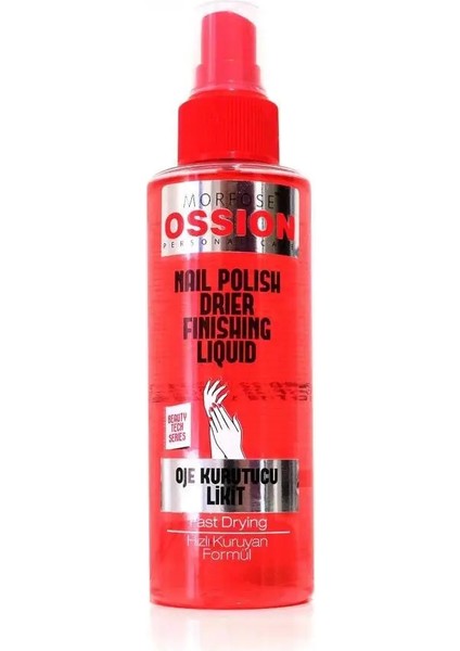 Ossıon Oje Kurutucu Likit Sprey 150ML