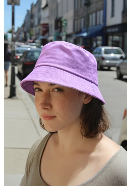 UV Güneş Koruma Kova Şapka Hafif Katlanabilir Çapraz Outdoor Lila Plaj Deniz Bucket Balıkçı Şapkası fiyatları