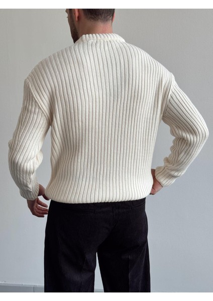 Erkek Fitilli Örme Regular Triko Kazak fiyatları